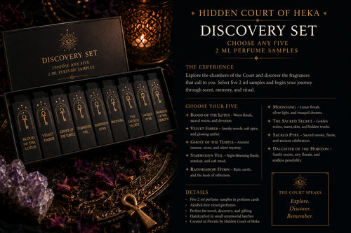Hidden Court Discovery Set - Choose Any Five 2ML Perfume Samples