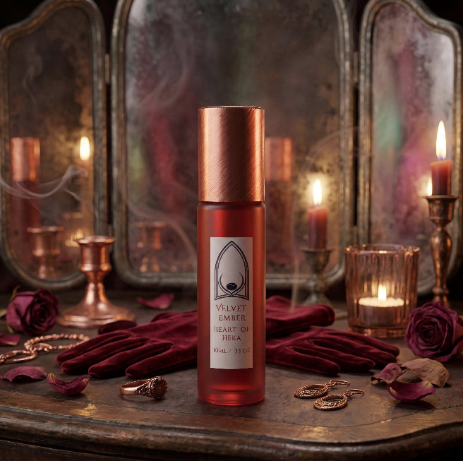 Velvet Ember Heart of Heka Ritual Perfume Oil